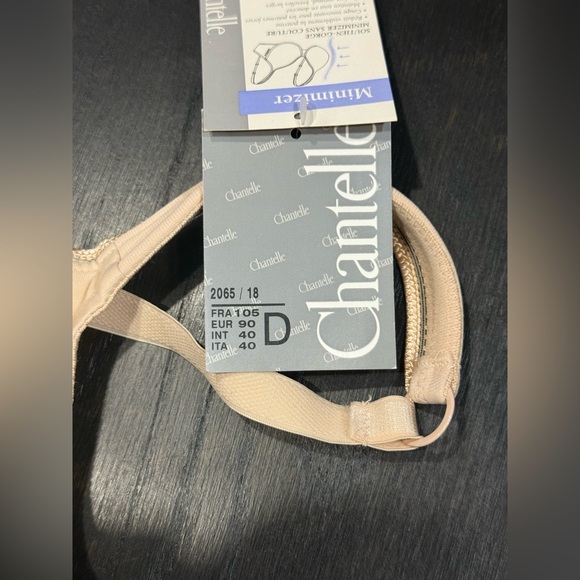 New Chantelle Nude Bra Minimizer 40D - Picture 4 of 5